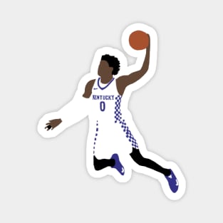 De'aaron Fox Kentucky Magnet