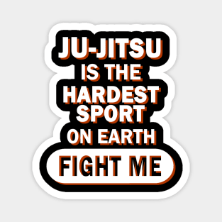 Jiu Ju Jitsu Men's Club Martial Arts Boys Magnet