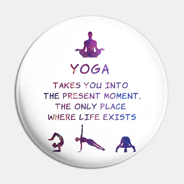Yoga Pin by ElectricMint