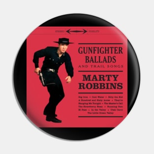 Marty Robbins Gunfighter Ballads Pin