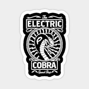 The Electric Cobra Speed Shop Magnet