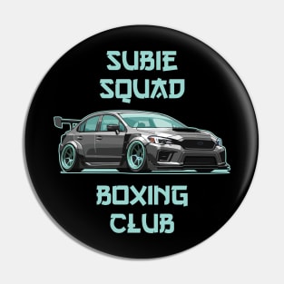 Subaru WRX STI Car Art -  Impreza Boxer Engine Modified JDM Car Pin