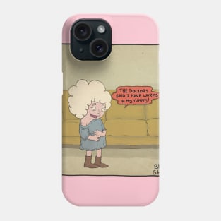 Blue Skies - Tummy Worms Phone Case