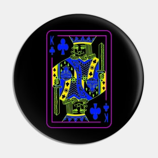 King of Clubs Bright Mode Pin