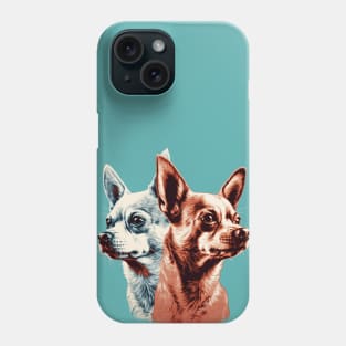 Chihuahua Duo Tone Phone Case