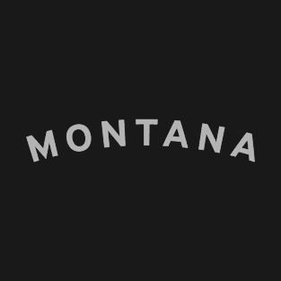 Montana Typography T-Shirt