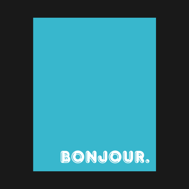 Blue Bonjour by April Twenty Fourth