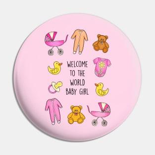 Welcome to the world baby girl Pin