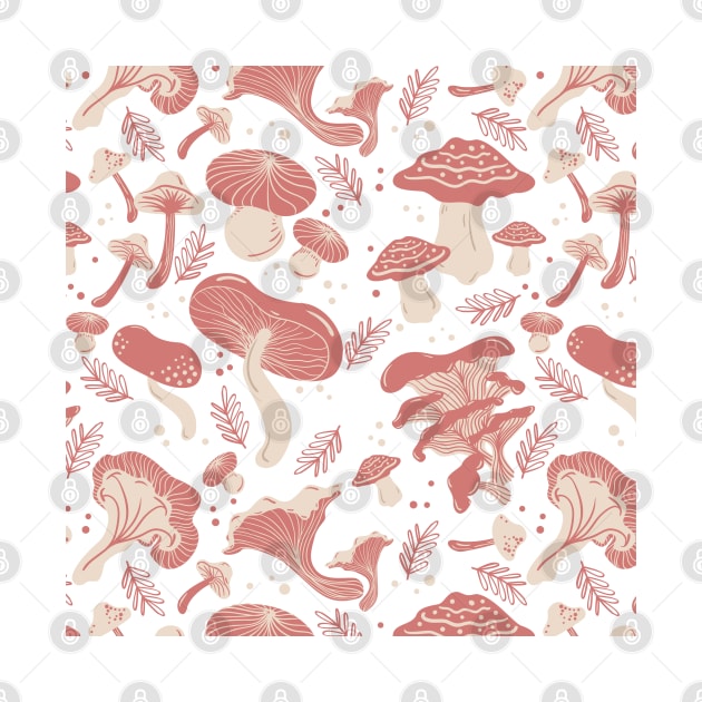 Mushroom Fall Pattern by LittleMissy