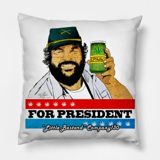 Bud For President Pillow