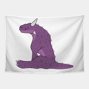 Sleeping Purple Dragon Tapestry