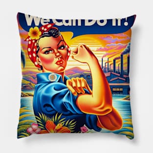 Hula Empowerment: Prince Kūhiō Day Inspirational Pillow