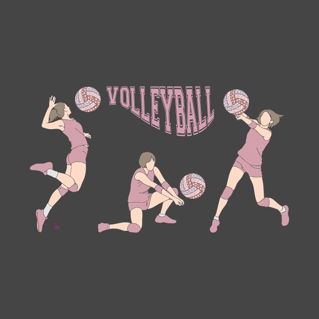 volleyball girls team by Viper Unconvetional Concept