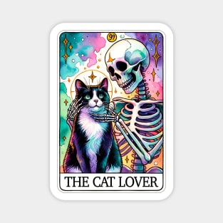 "The Cat Lover" Funny Tarot Card Magnet