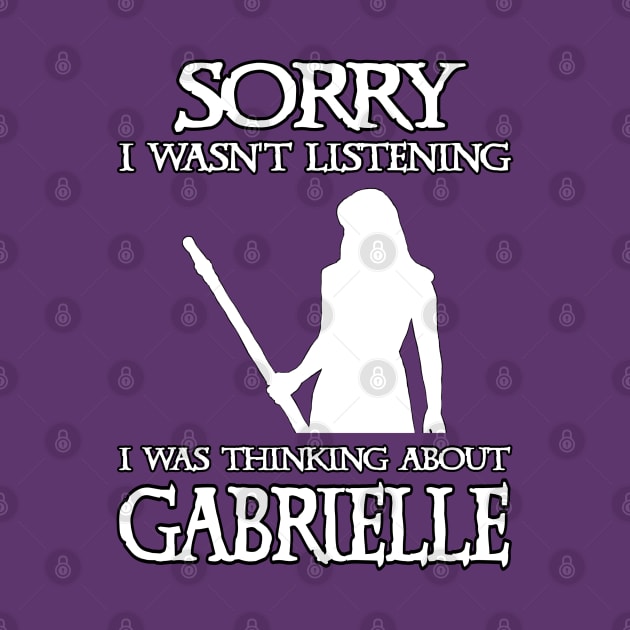 I Was Thinking About Gabrielle by CharXena
