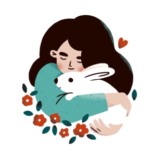 Rabbit Hug T-Shirt