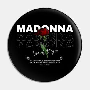 Madonna // Flower Pin