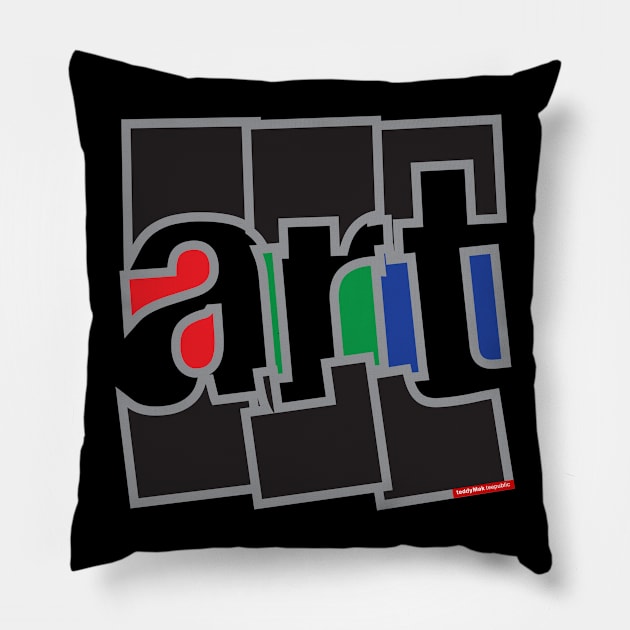 art as art Pillow by teddyMak