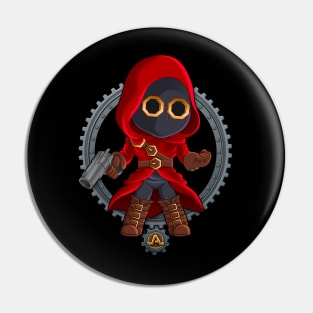 The Scarlet Man Pin