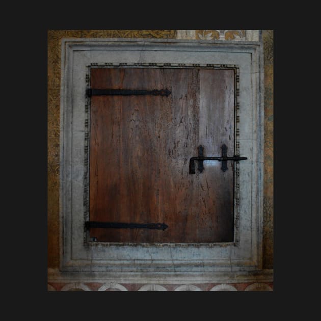 A Hatch Door in Palazzo Ducale, Mantua, Italy by IgorPozdnyakov