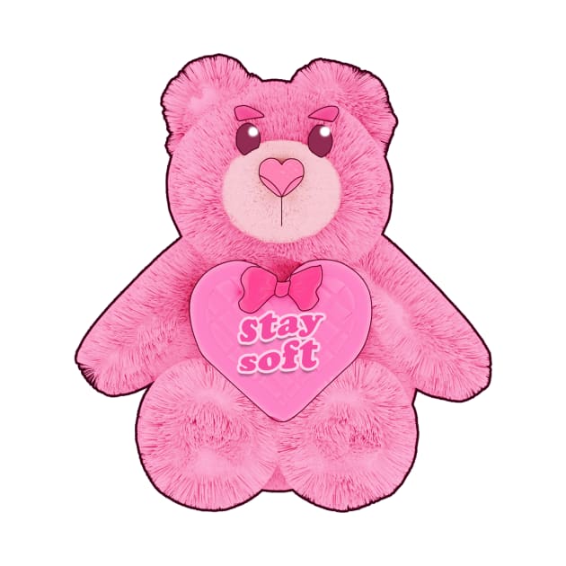 Stay Soft Teddy by VelvepeachShop