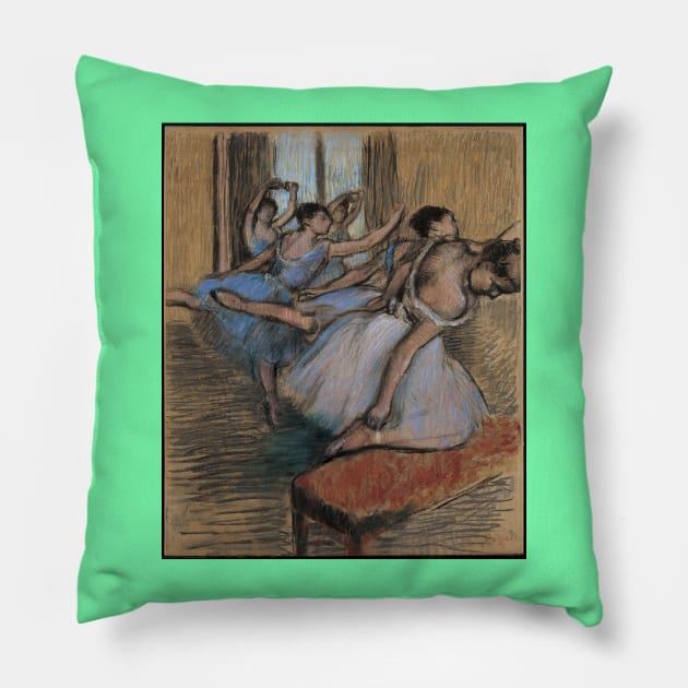 The Dancers Pillow by EdgarDegas