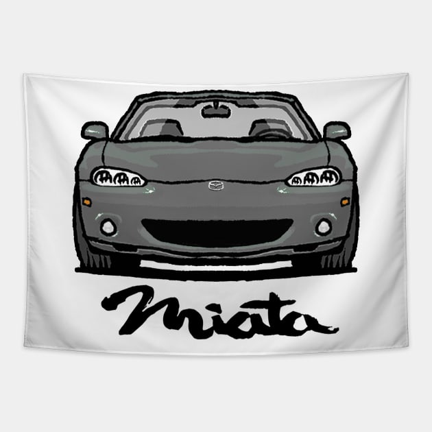 MX5 Miata NB2 Grey Tapestry by Woreth