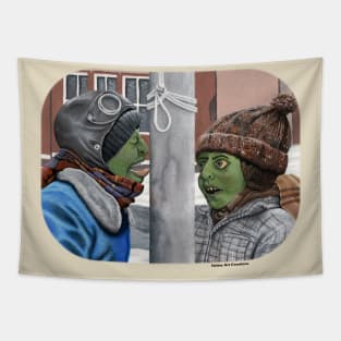 Boggart Kids Christmas Fantasy Story Tapestry