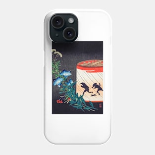 Bellflower and Lantern print in high resolution by Hiroaki Takahashi Phone Case