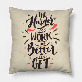 contexte calligraphique citation motivation Pillow