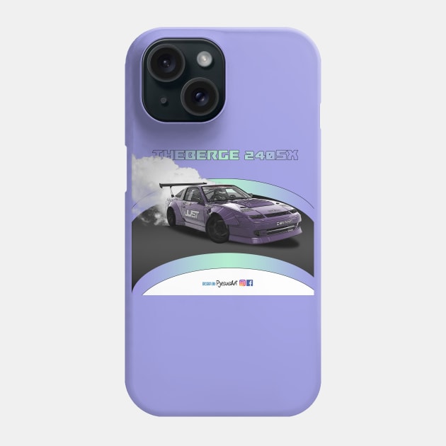 theberge 240sx Phone Case by PjesusArt