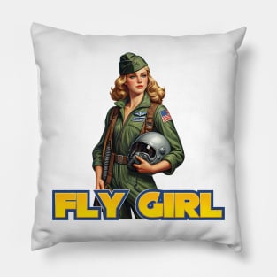 Fly Girl Pillow