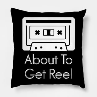 Vintage Cassette Tape, About To Get Reel T-Shirt Pillow