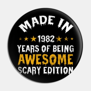 made in 1982 years of being limited edition Pin