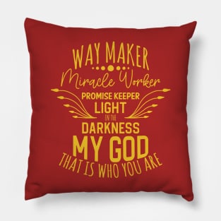 way maker Pillow