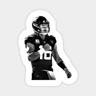 Trevor Lawrence - Pencil Drawing Style Magnet