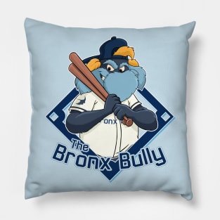 The Bronx Bully  Rays Baseball Mascot Pillow