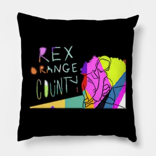 Rex orange county - Wpap Vintage Pillow