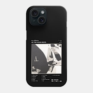 A.A. Williams - As The Moon Rests Tracklist Album Phone Case