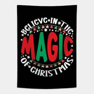 Believe in the magic of Christmas Tapestry