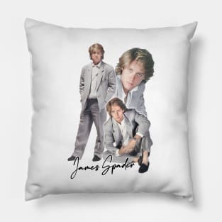 James Spader 80s Retro Design Pillow