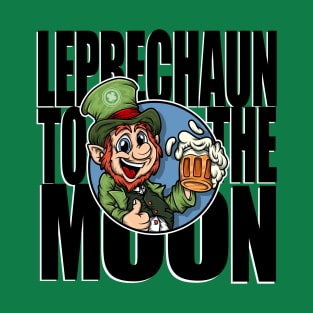 Leprechaun Token - LEP - Black - TO THE MOON T-Shirt