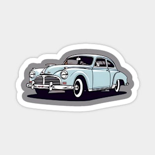 Vintage classic Car Designs Magnet