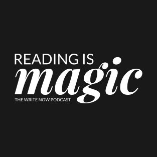 Reading Is Magic - White Ink T-Shirt