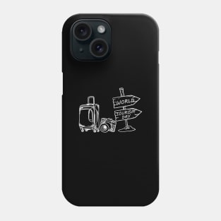 World Tourism Day - Packs Your Bag And Go For A Tour Phone Case