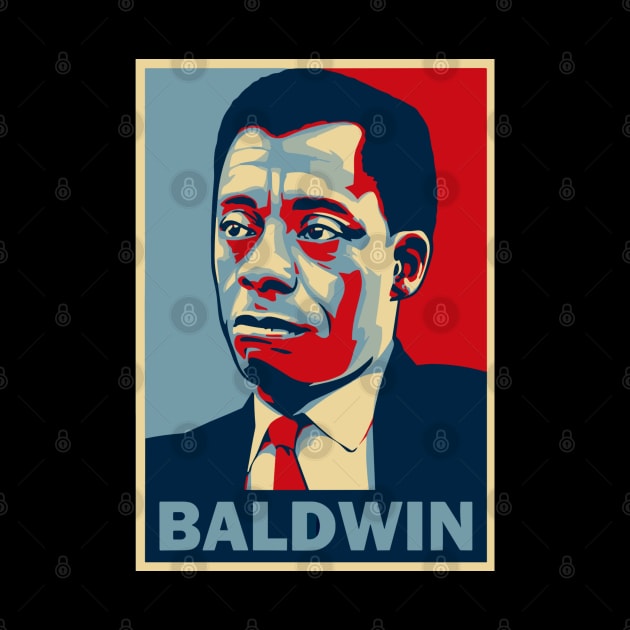 James Baldwin by alphacreatives