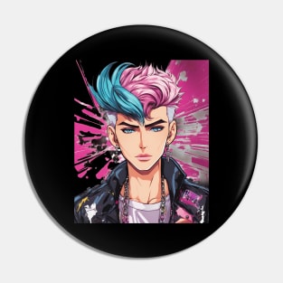 Anime Boy Pin