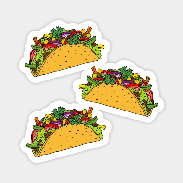 Fabulous Taco Life Magnet by lamaisondulapino