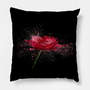 Spreader Rose Pillow