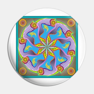 Sailing In Circles Pin